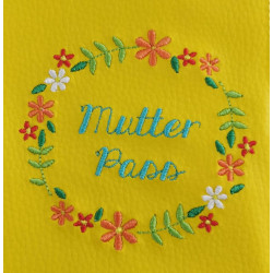 Stickdatei - Blumenkranz Sommer